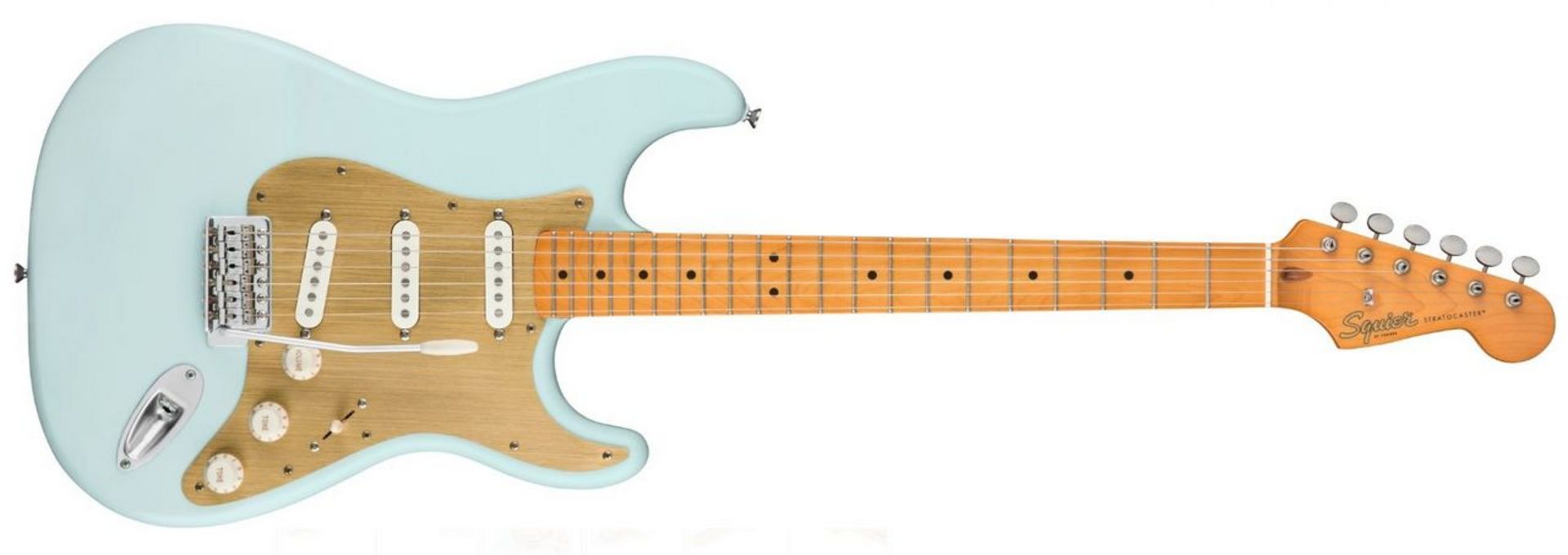 Fender Squier - 40TH ANNIVERSARY STRATOCASTER VINTAGE EDITION   Satin Sonic Blue