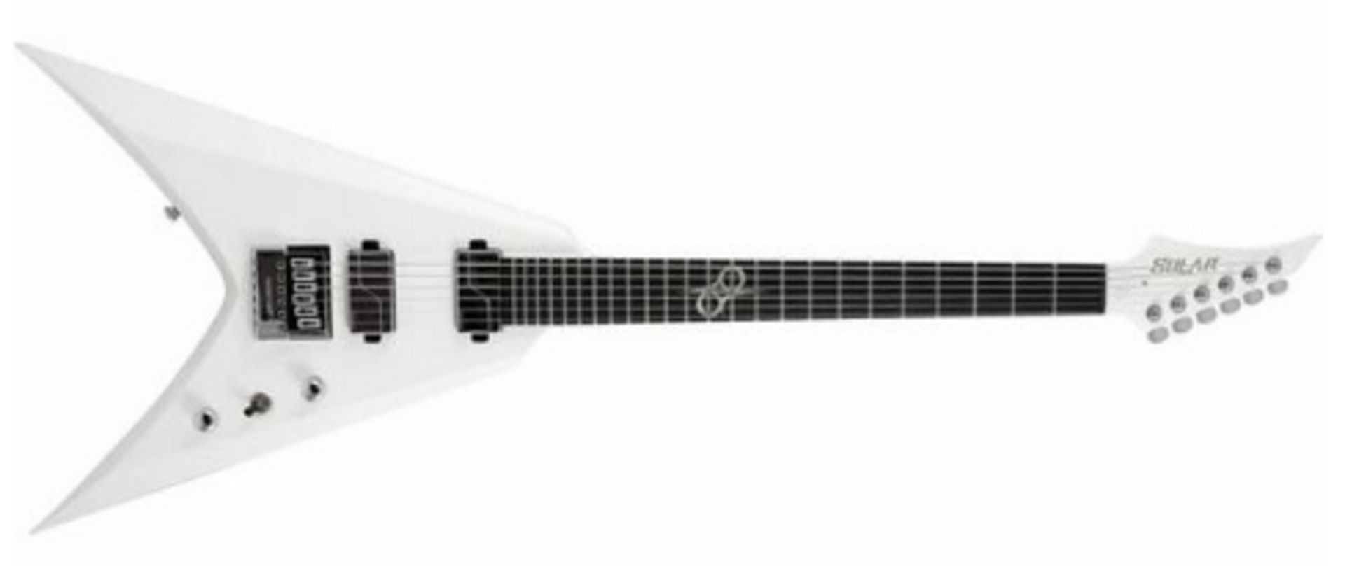 Solar Guitars - Solar Guitars V1.6 Vinter Pearl White Matte