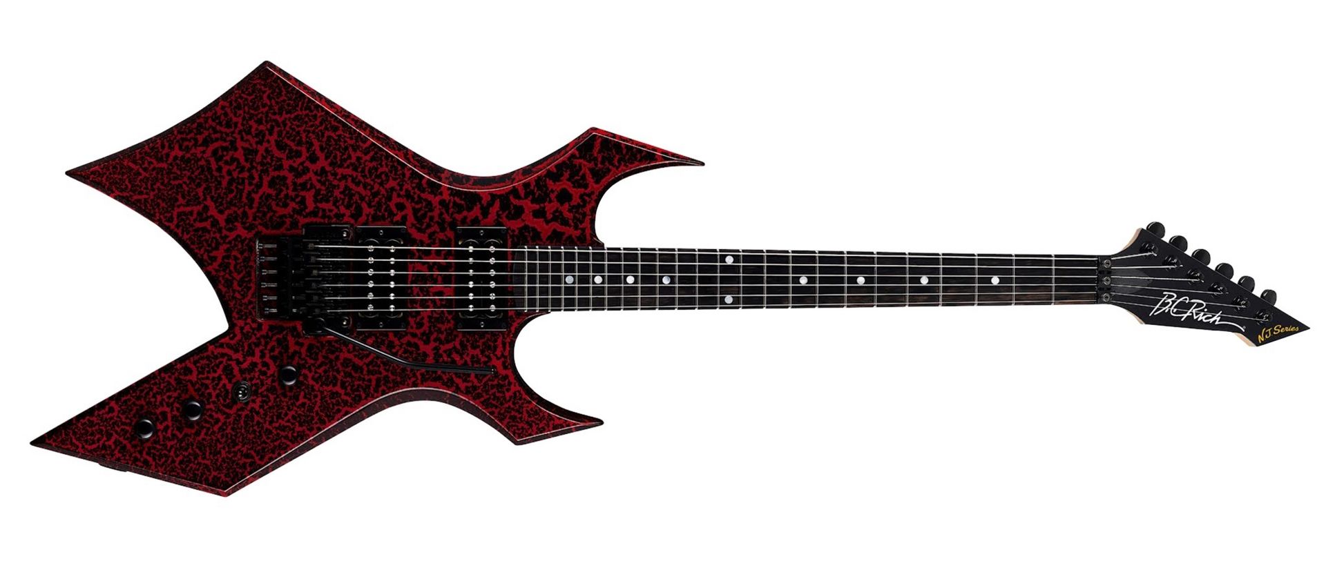 BC Rich - X STRANGER THINGS “EDDIE’S” LIMITED-EDITION relic crackle  